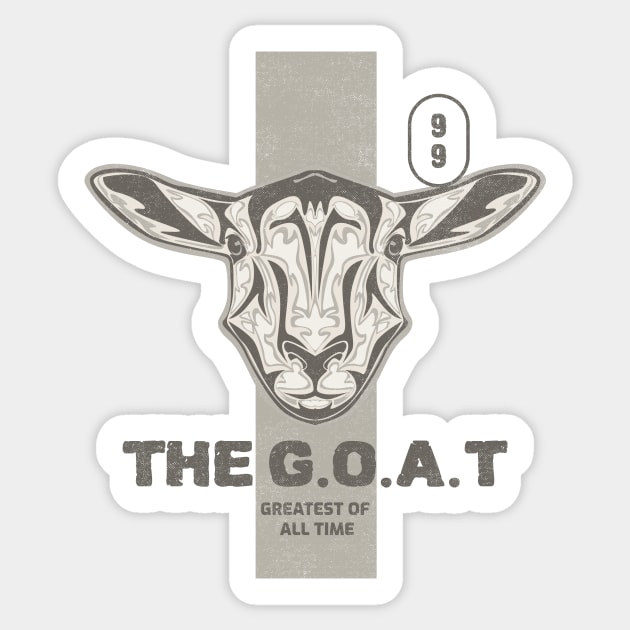 goat shirt, goat gift, goats, billy goat, goat kid, goat dad, desire, chamois, Aries Sticker by Shadowbyte91